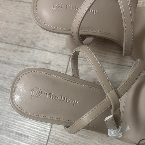 The drop Beige Strappy Heels - Picture 4 of 6